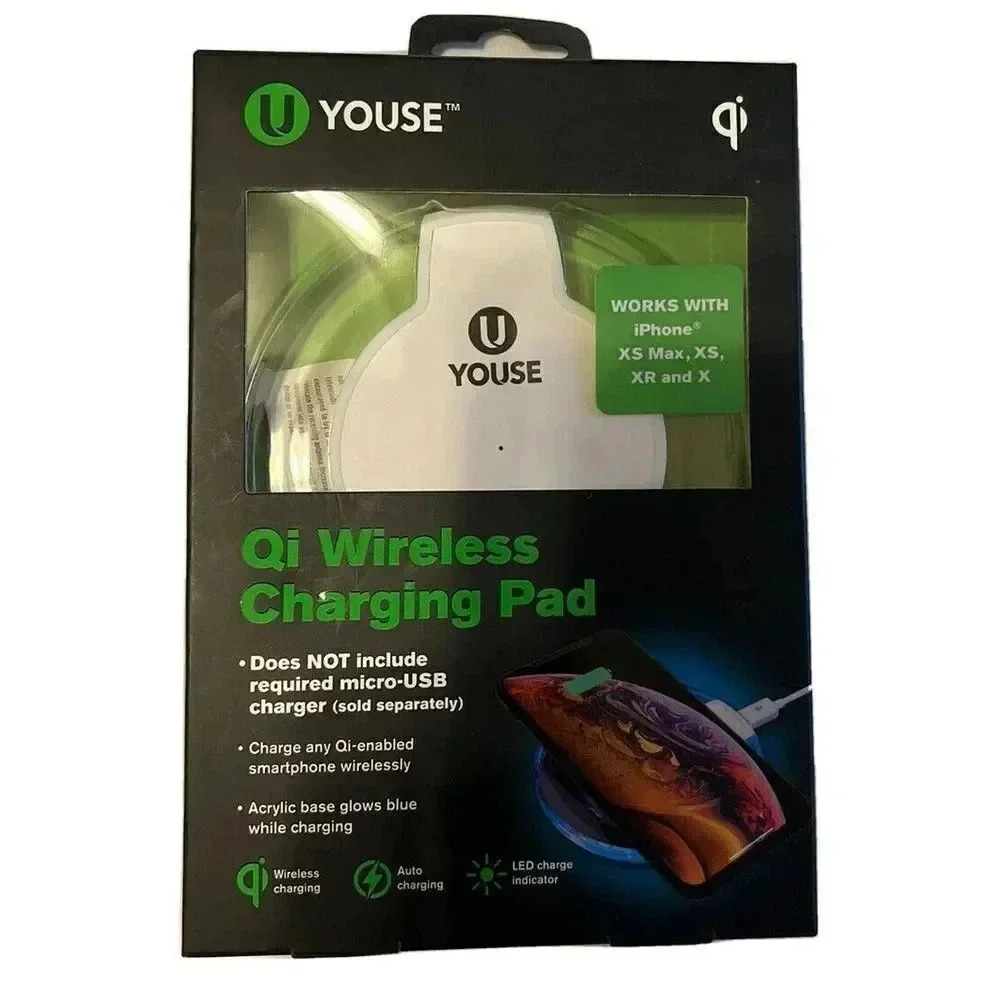 U Youse Wireless Charging Pad (iPhone‎ XS Max, XS, XR And X)